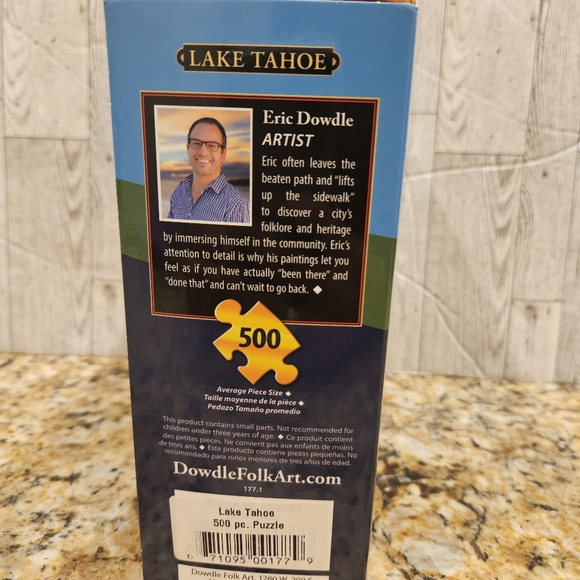 Dowdle Lake Tahoe Puzzle 500 Piece 16X20 in "Find the Story Inside" COMPLETE - Picture 12 of 15